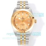 3TF Clone New Tudor Black Bay One 41 Champagne Dial Two-tone Stainless Steel Watch 